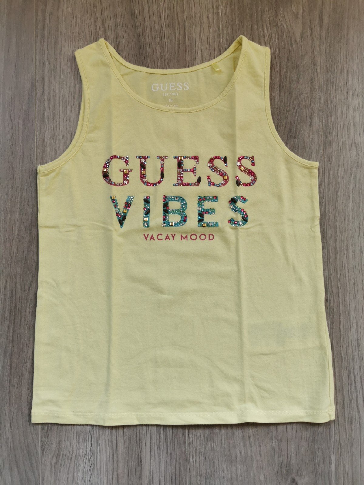 top Guess - maat 140, Kinderen en Baby's, Meisje, Ophalen of Verzenden, Zo goed als nieuw, Shirt of Longsleeve