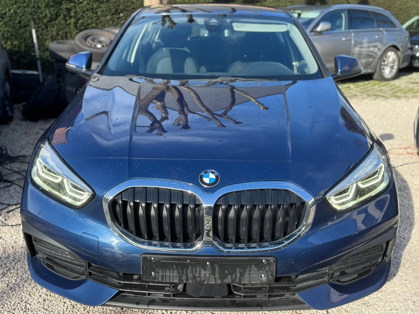 BMW 116dA - 2021*78000KM*Navi*LED*CAMERA*GARANTIE!, Automaat, Euro 6, Blauw, Bedrijf