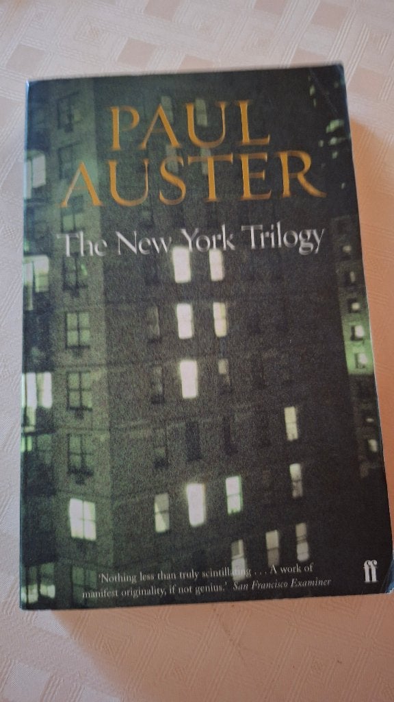 thriller engelstalig : The New York Trilogy, Ophalen of Verzenden, Gelezen, Paul auster