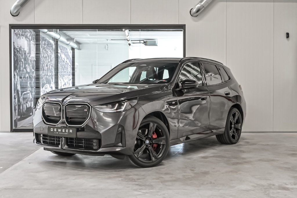 BMW X3 M50 xDrive–M Sport Pro–Pano–Driving AssisPlus-Harmkar, Automaat, 293 kW, 2995 cc, Zwart