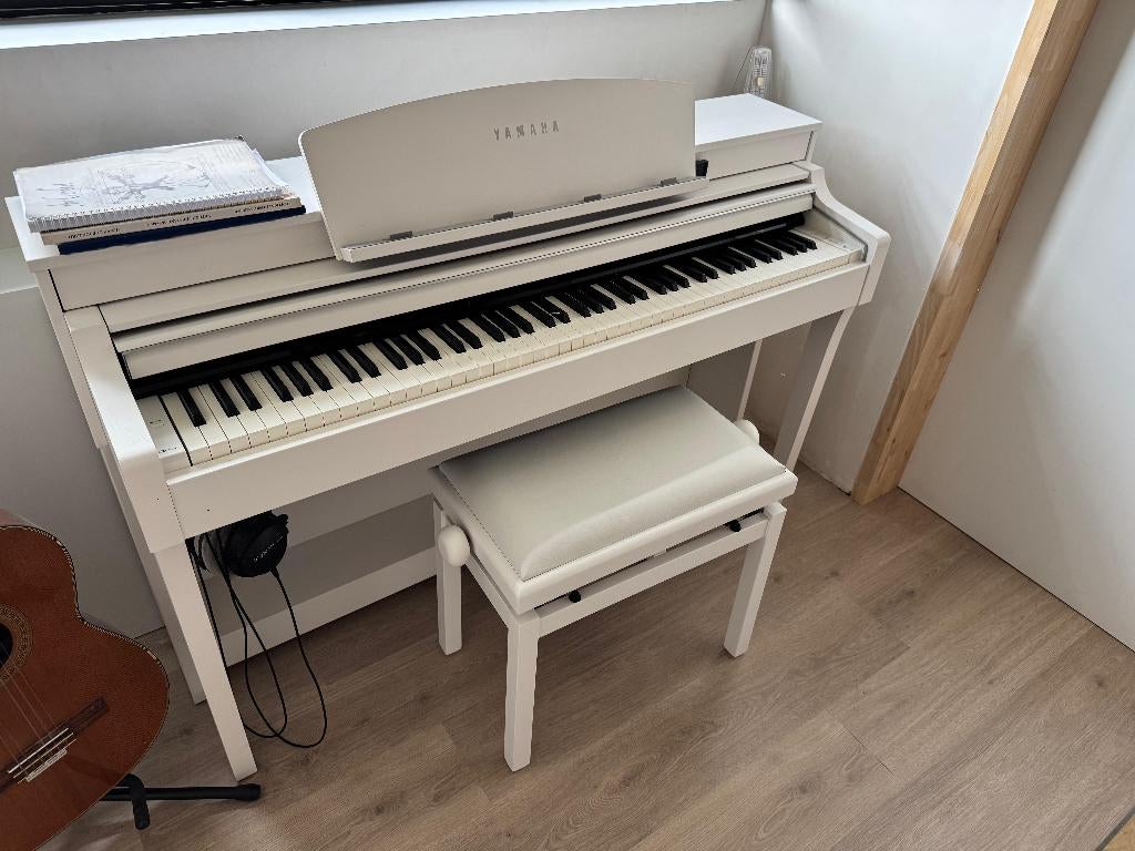 Yamaha Clavinova CSP-150 WH /wit gesatineerd/nieuwstaat, Muziek en Instrumenten, Ophalen, Wit, Zo goed als nieuw, Piano