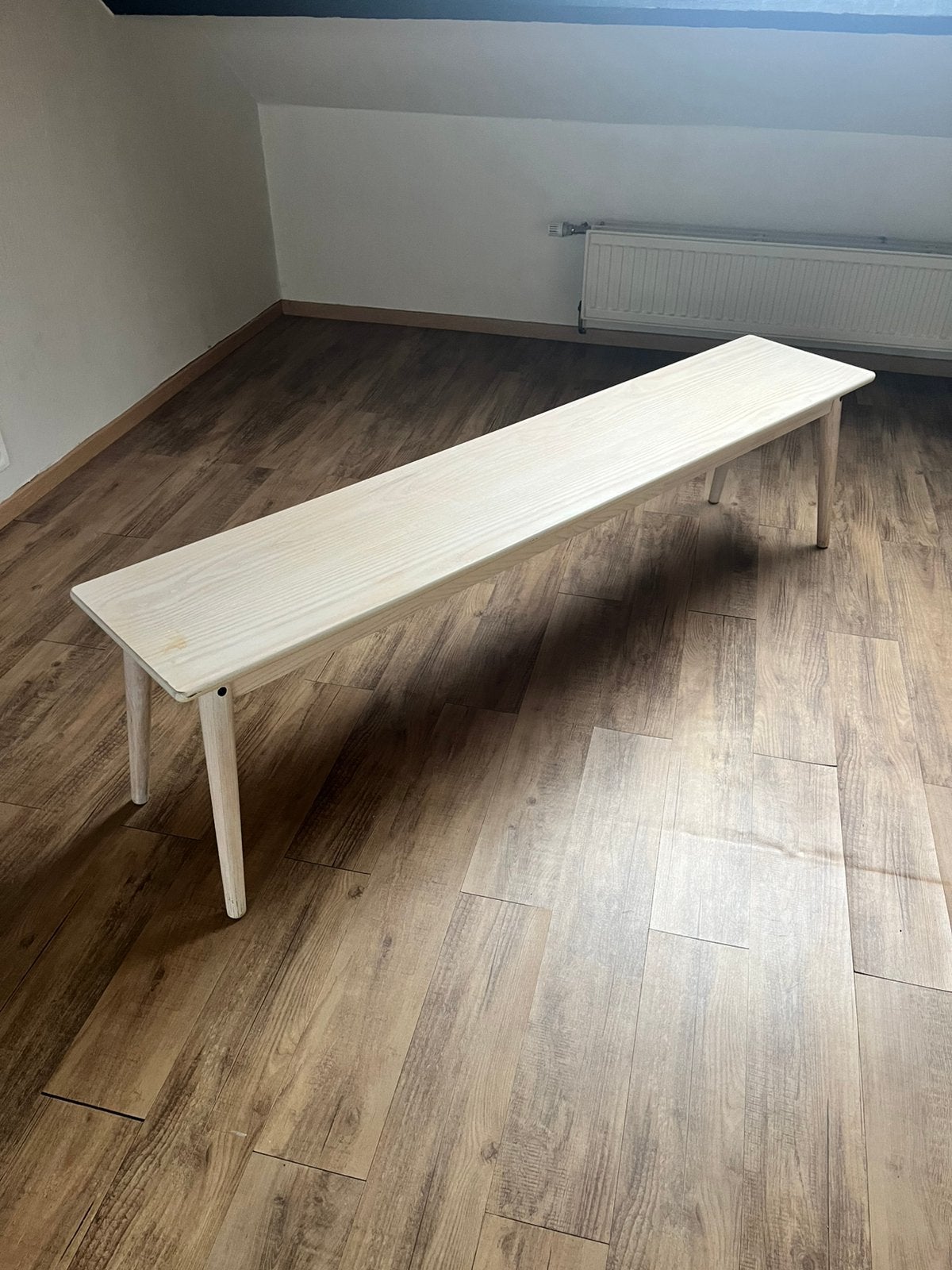 Banc en Bois Clair, Maison & Meubles, Chaises, Autres couleurs, Enlèvement, Utilisé, Bois