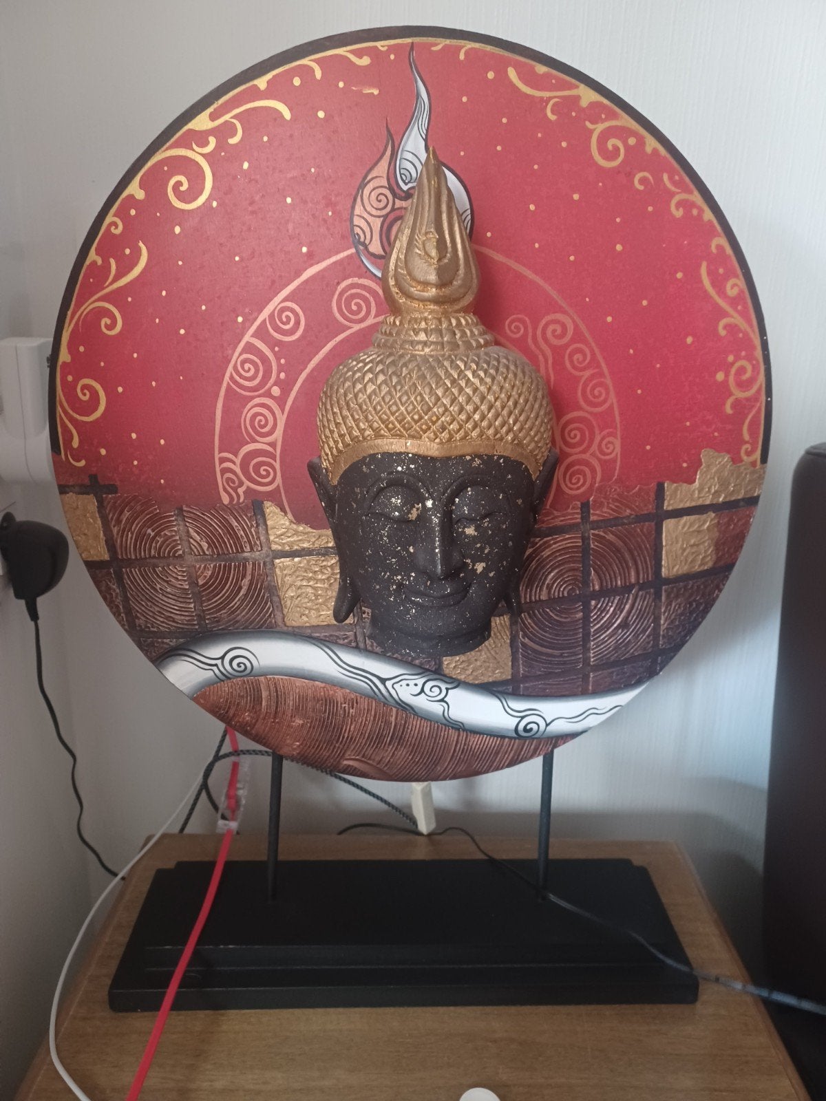 Boedha lamp, Ophalen