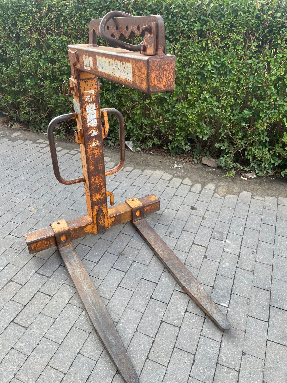 Pallethaak, Doe-het-zelf en Bouw, Lieren en Takels, Ophalen, Zo goed als nieuw
