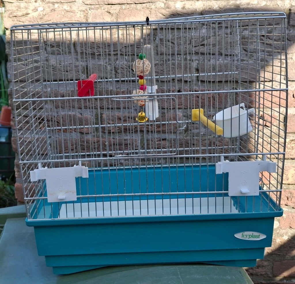 mooie vogelkooi, Dieren en Toebehoren, Vogels | Hokken en Kooien, Ophalen, Vogelkooi