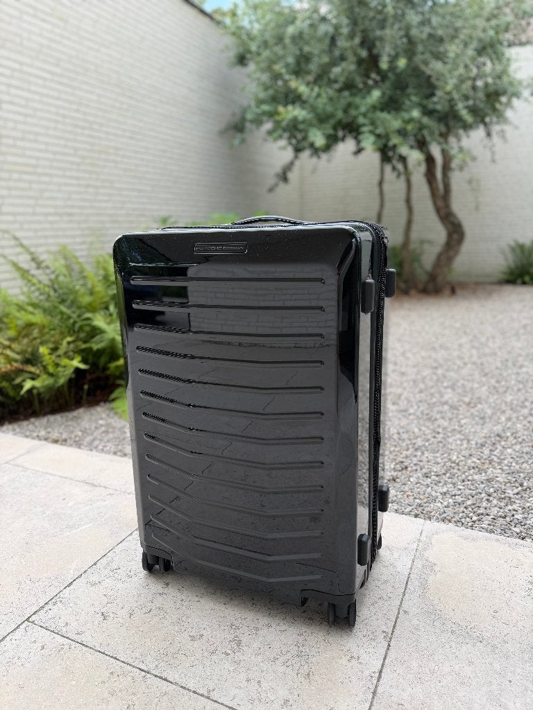 Porsche Design Trolley Reiskoffer M, Handtassen en Accessoires, Koffers, Hard kunststof, 45 tot 55 cm, Nieuw, Wieltjes