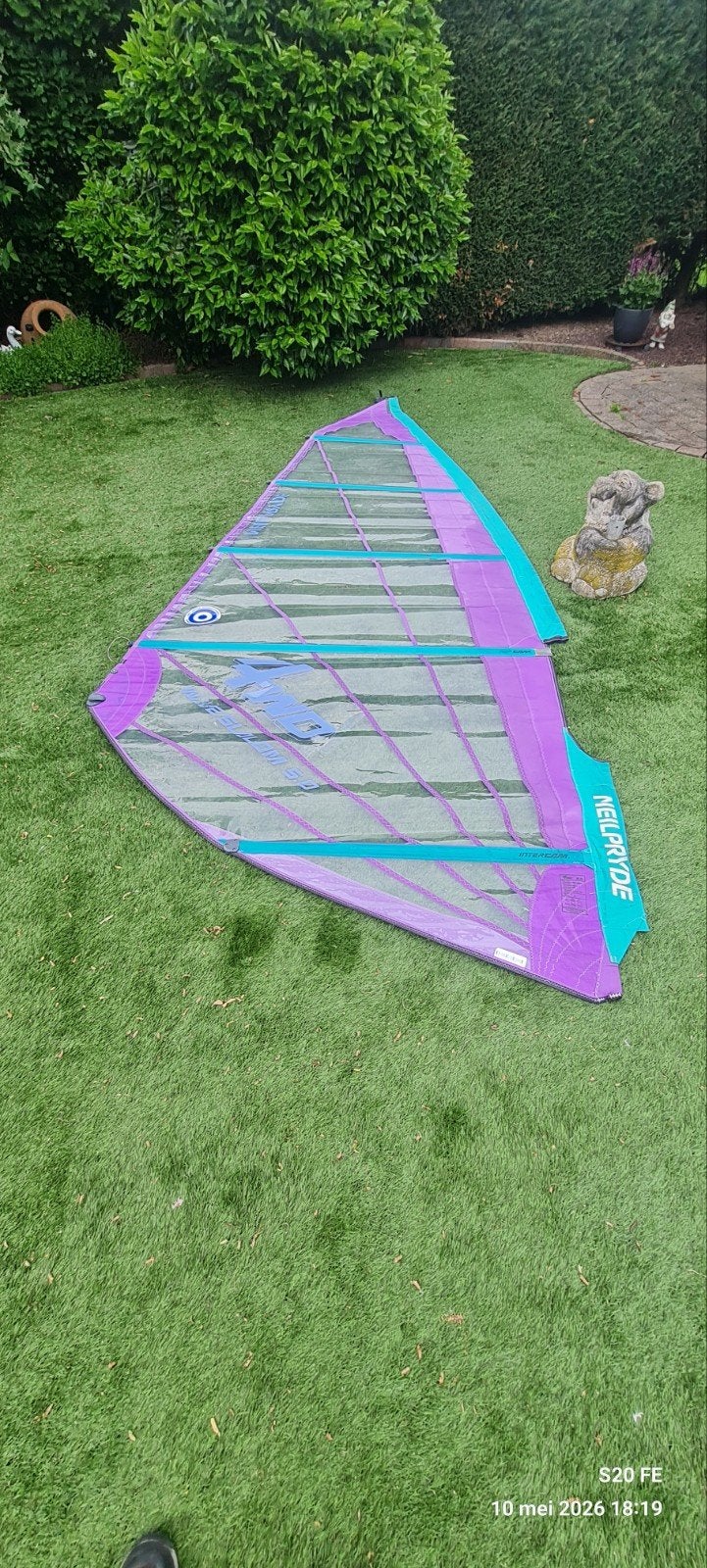surfzeil neilpryde, Watersport en Boten, Ophalen, Gebruikt, 5 tot 6.5 m², Neilpryde