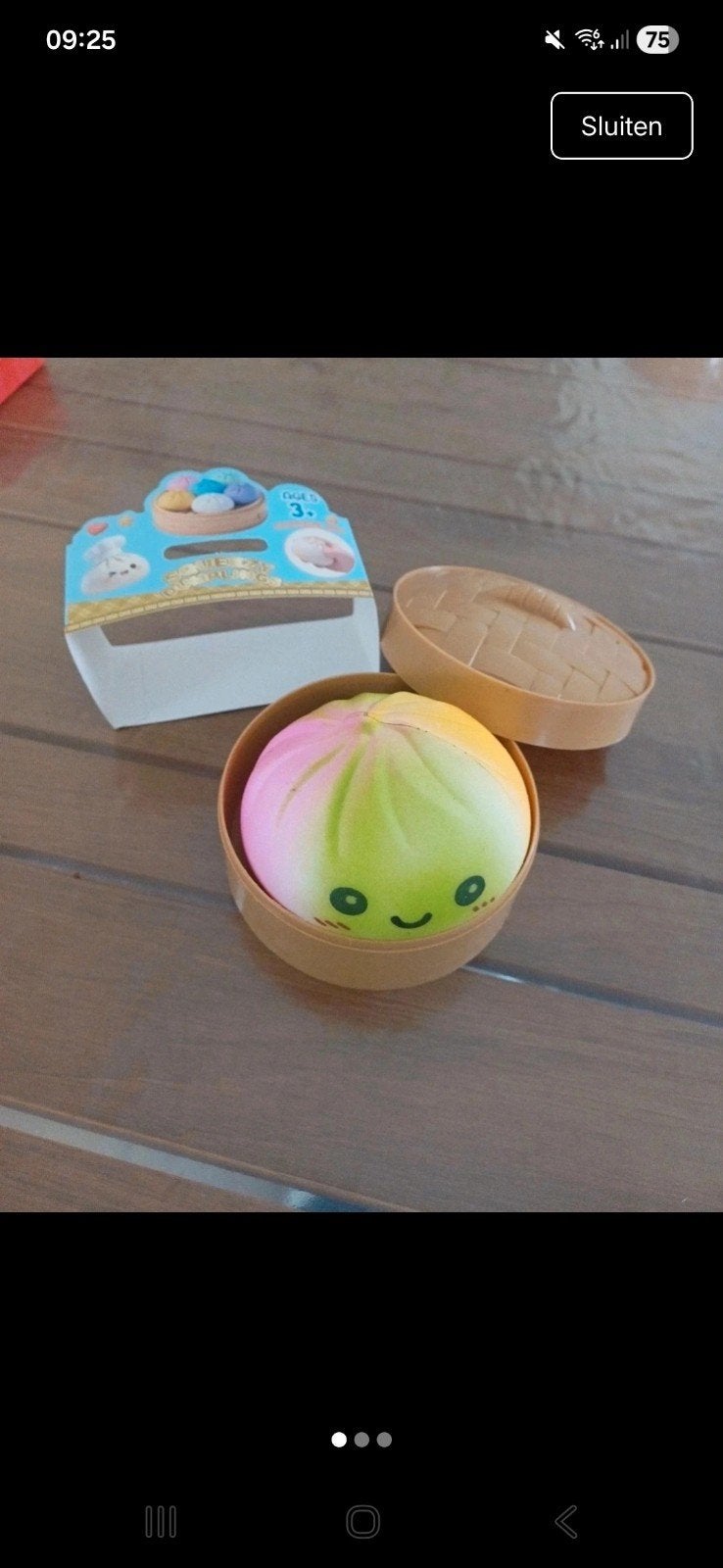 Squishy dumpling rainbow regenboog, Enlèvement ou Envoi, Neuf
