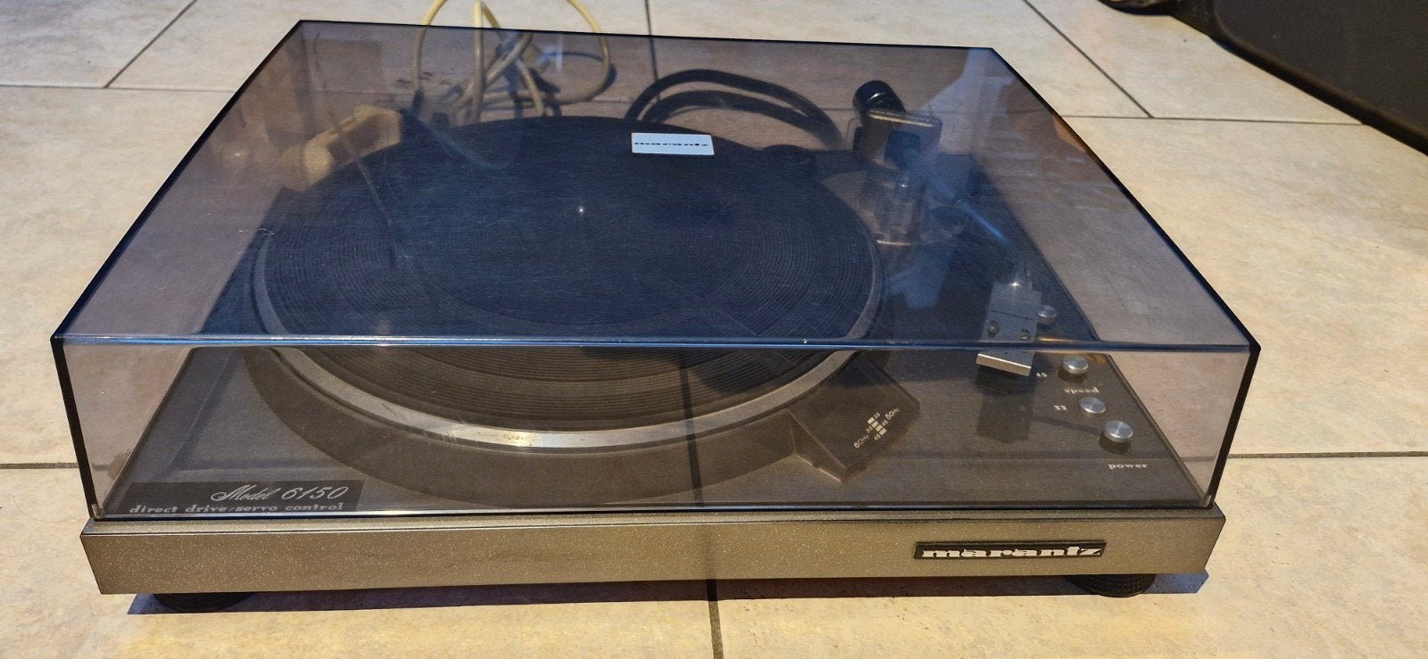 Marantz 6150 platenspeler, Audio, Tv en Foto, Platenspelers, Ophalen, Gebruikt, Platenspeler, Overige merken