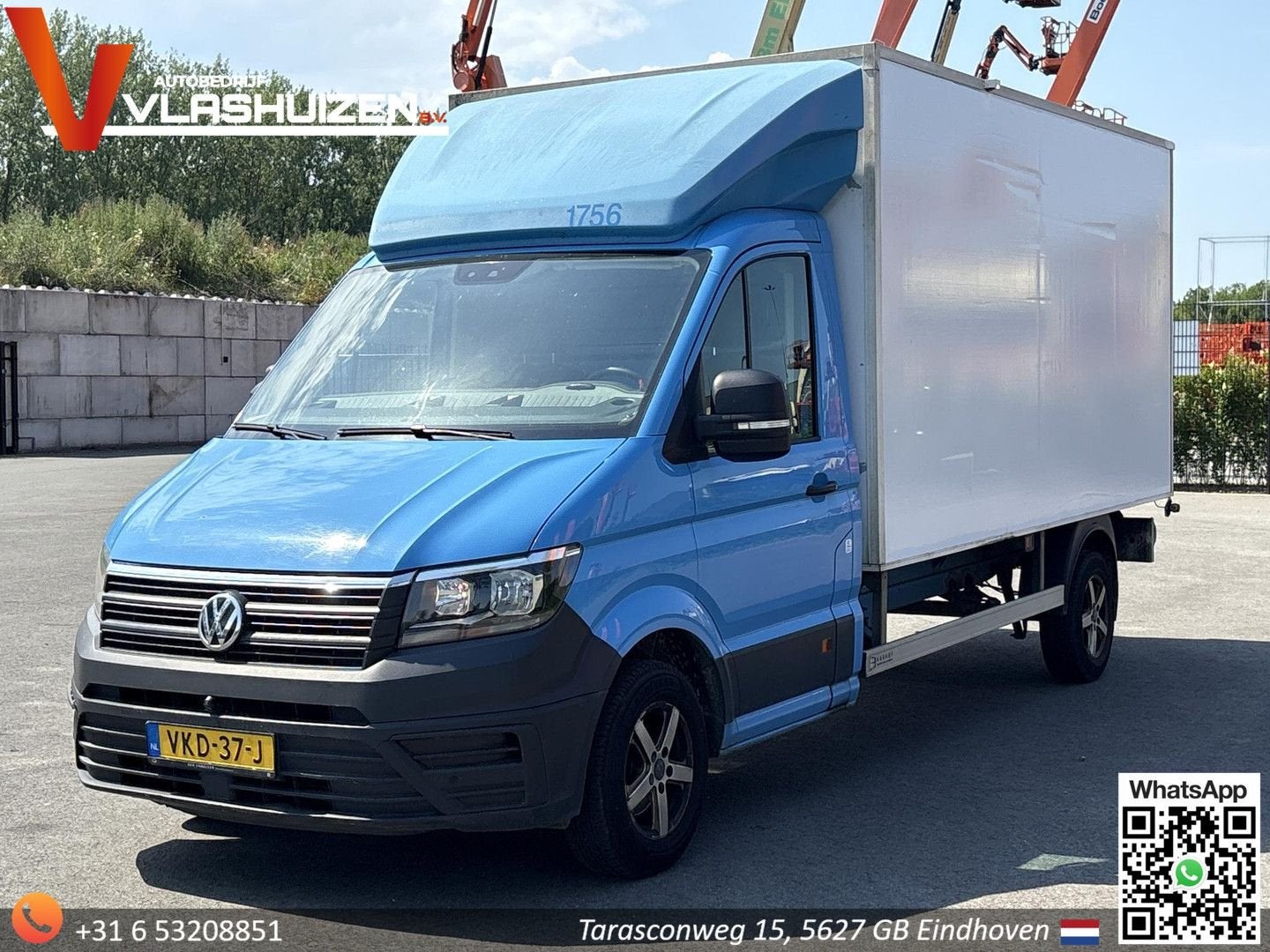Volkswagen Crafter 35 2.0 TDI L4H3 | € 6.950,- NETTO! | Euro, Blauw, Bedrijf, 277 g/km, ABS