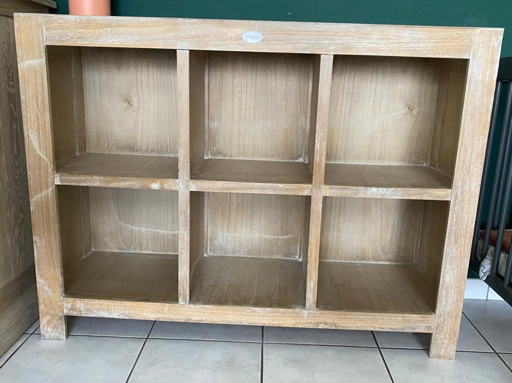 Boekenkast/opbergkast RIVERDALE, Ophalen, Met plank(en), 100 tot 150 cm, Eikenhout