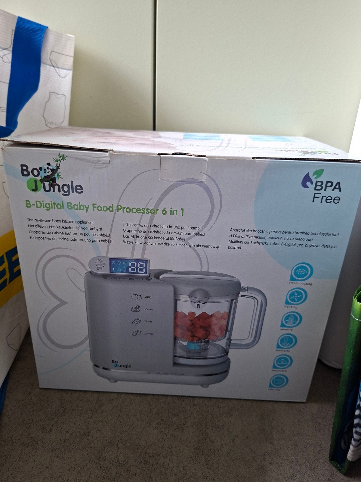 babycook food processor, Ophalen