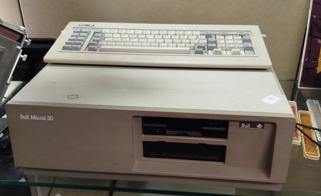Bull Micral 30 HD – Ordinateur vintage – Clavier d'origine, Informatique & Logiciels, Ordinateurs Vintage, .., .., Bull, Enlèvement