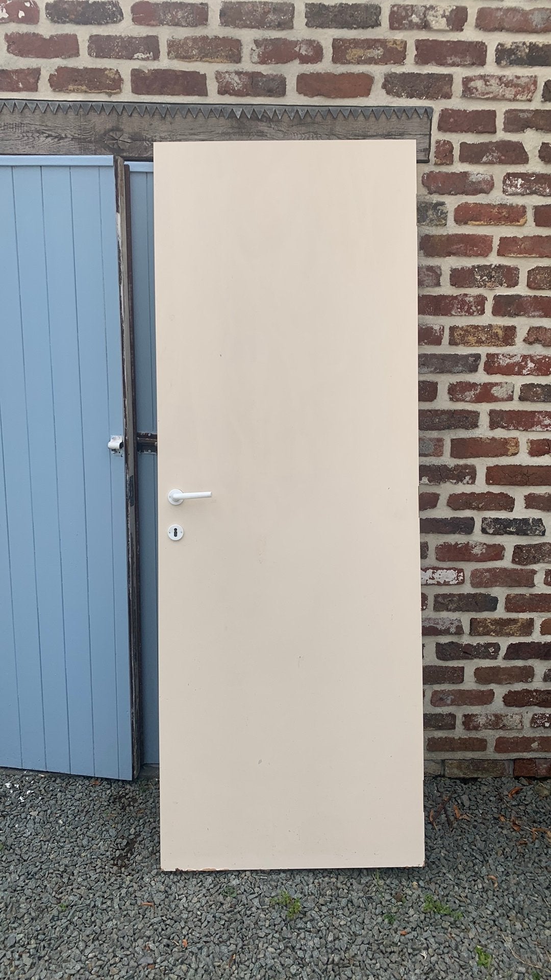 4 binnendeuren, Ophalen, Kunststof, Gebruikt, 80 tot 100 cm