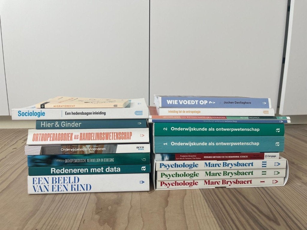 Pedagogische wetenschappen boeken, Enlèvement, Comme neuf, Enseignement supérieur