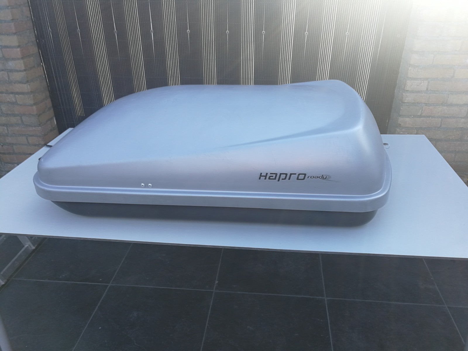 Coffre de toit Hapro, Enlèvement