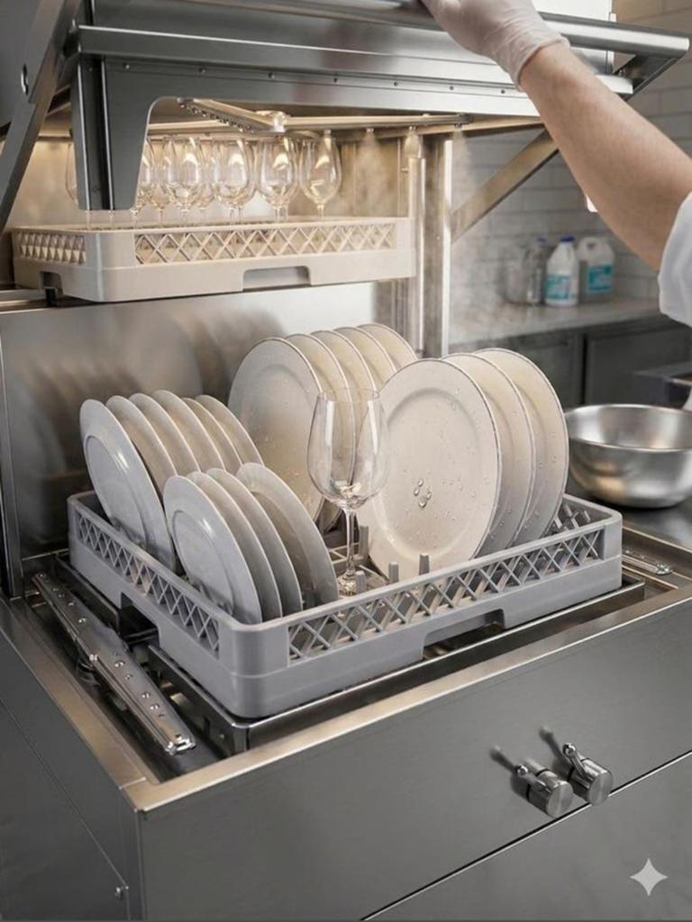OOMS Lave-vaisselle Pro à capot – 78cm*1m70*96cm-240€, Zakelijke goederen, Machines en Bouw | Onderhoud en Reiniging, Ophalen of Verzenden