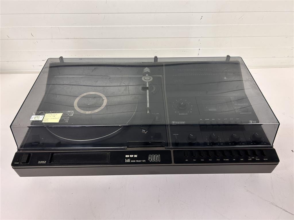 A7274. DUX 4001 stereo set console, TV, Hi-fi & Vidéo, Tourne-disques, Utilisé, Tourne-disque, Enlèvement ou Envoi