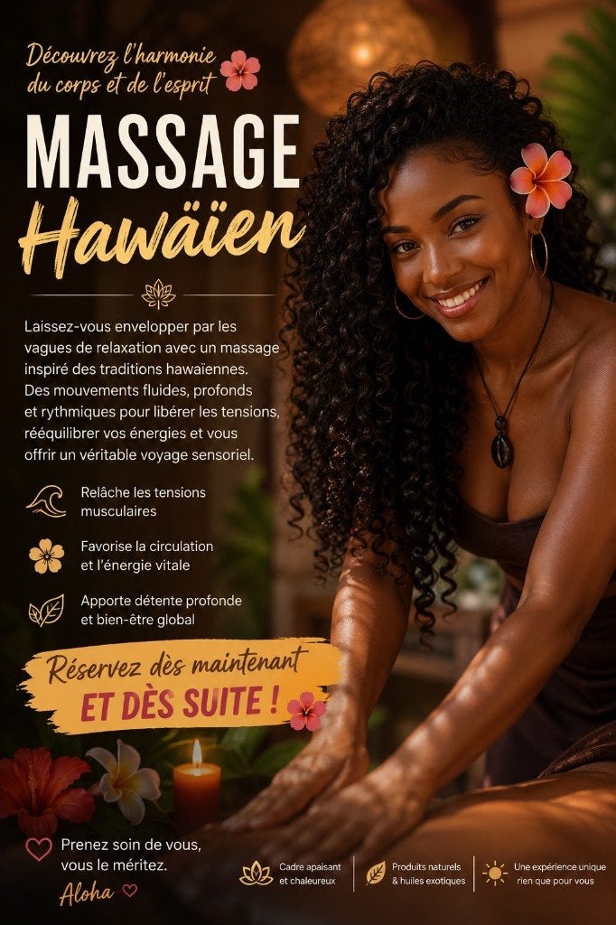 massage hawaien, Ontspanningsmassage