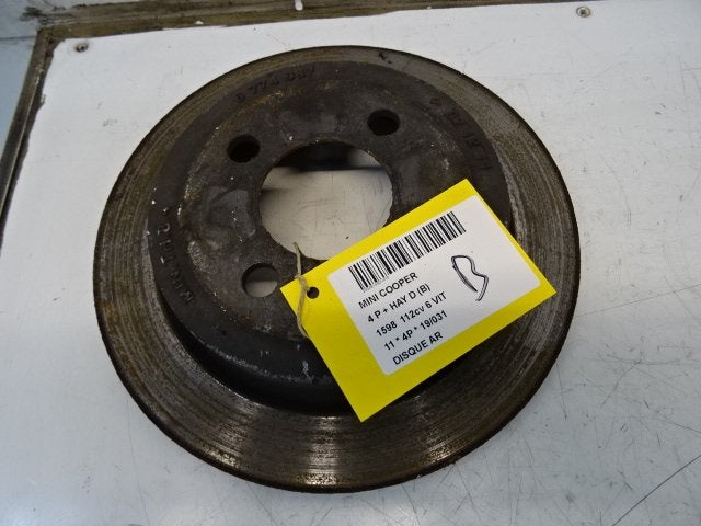 FREIN DISQUE ARRIÈRE Mini Mini (R56) (01-2006/11-2013), Petuelring 130
80809  München, DE, Mini, Utilisé, Minikundenbetreuung@mini.de