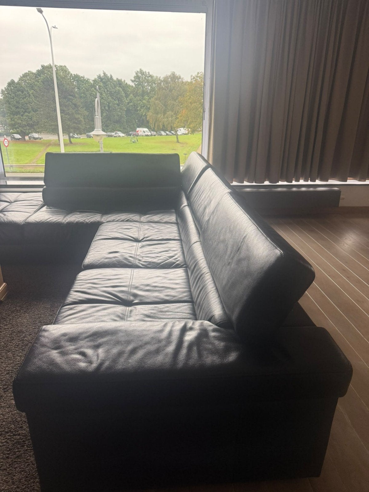Leren zetel, Enlèvement