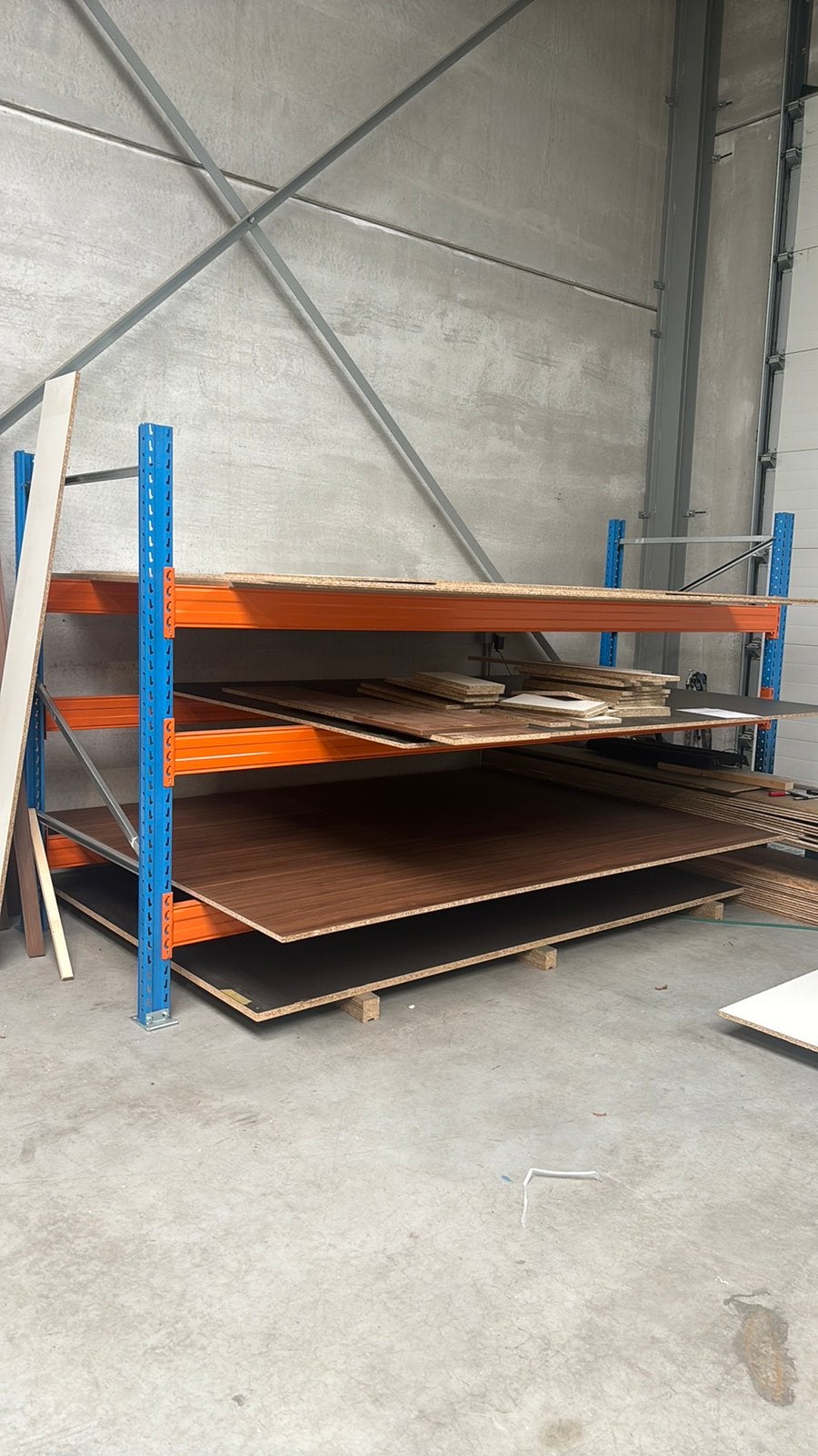 Magazijn stelling, Ophalen