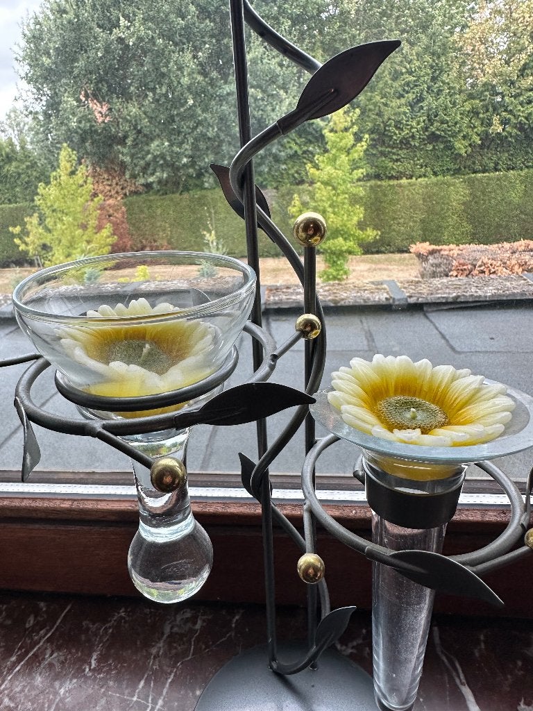 Kaarsenhouder, Ophalen, Glas