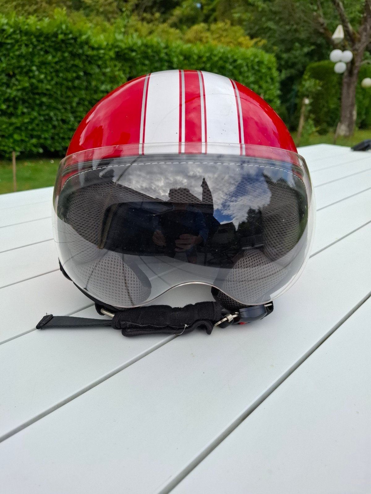 Helm brommer, Ophalen, Zo goed als nieuw, Extra small of kleiner, Boost