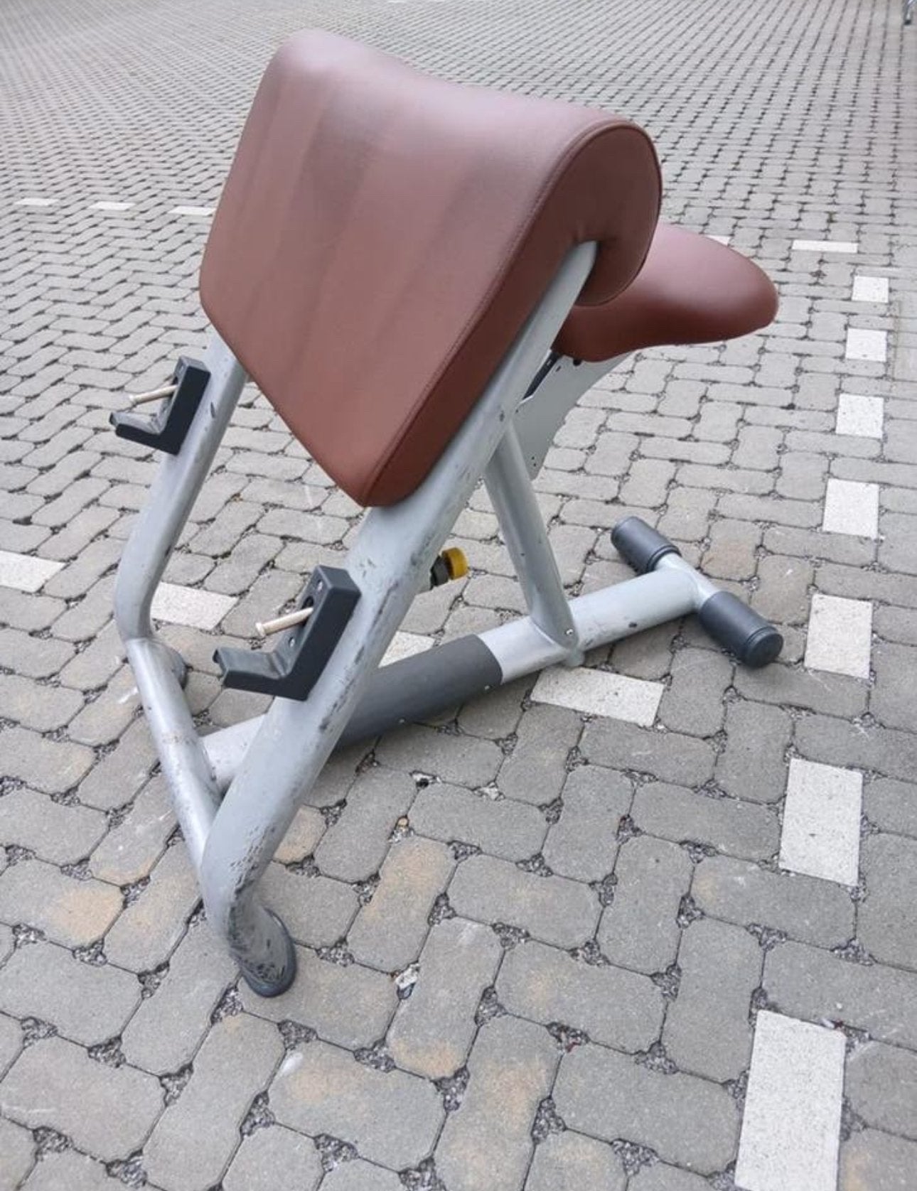 Banc de curling Technogym Selection Scott, Enlèvement ou Envoi, Comme neuf