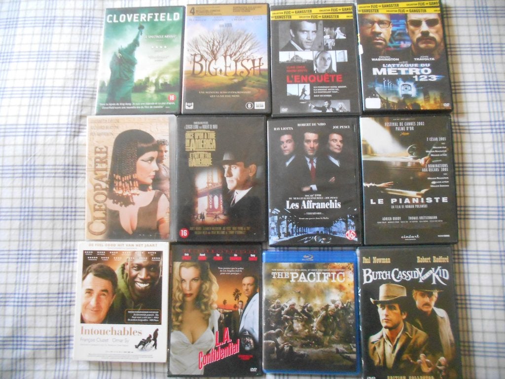 DVD (Nederlandse ST) The Pacific-de pianist-untouchables.oo, Cd's en Dvd's, Ophalen of Verzenden, Nederlands, Nederlands