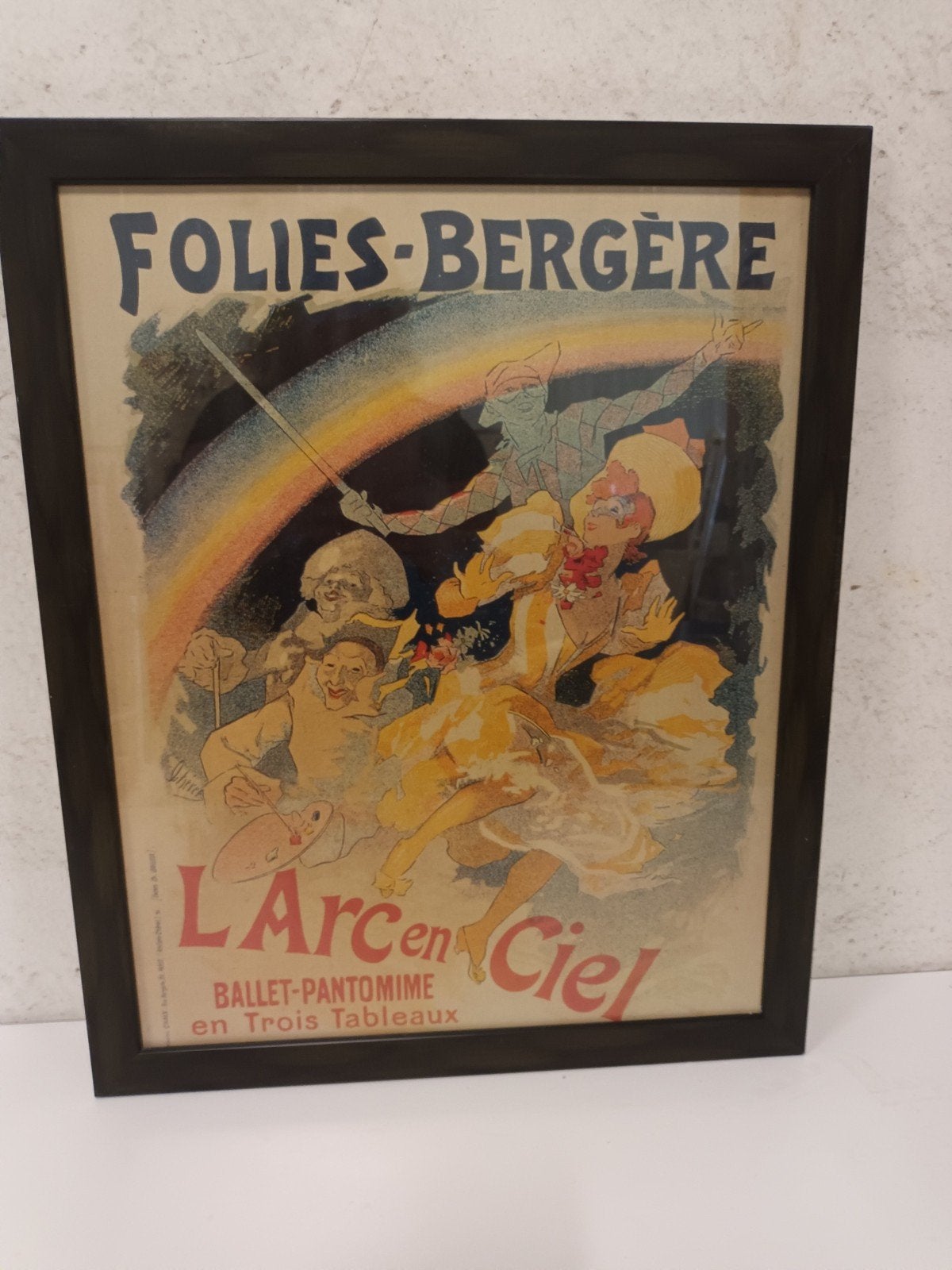 Poster 'L'Arc-en-Ciel' (Folies-Bergère) – Vintage Look, Enlèvement ou Envoi, ###, ###, ###