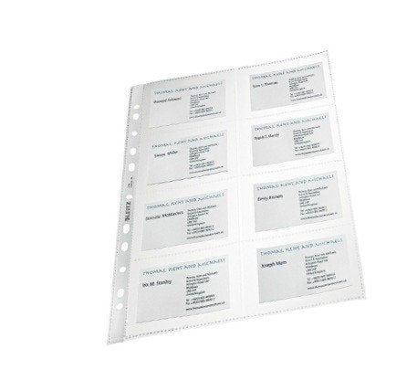 Étui pour cartes de visite A4 perforé Leitz 4758, Enlèvement, Comme neuf