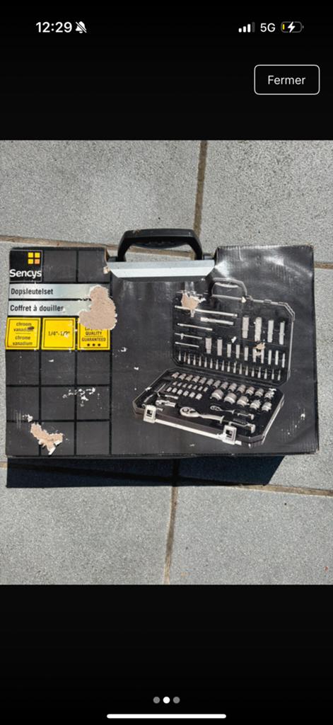 Coffret a douille, Bricolage & Construction, Boîtes à outils, Neuf, Enlèvement ou Envoi