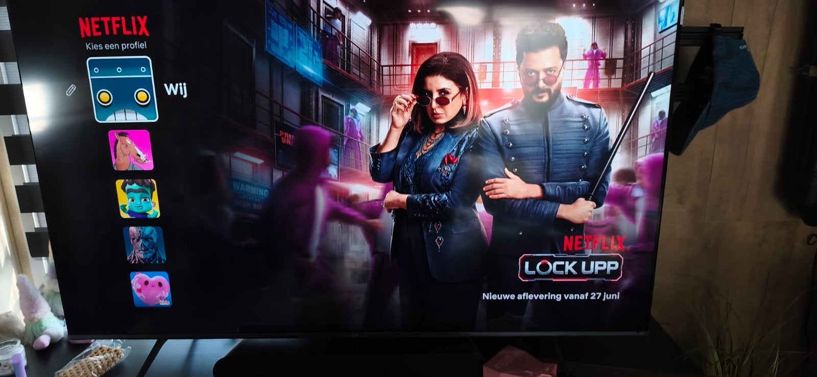 Je TCL 55T8C QLED 4K TV 55 inch als nieuw, Enlèvement, QLED