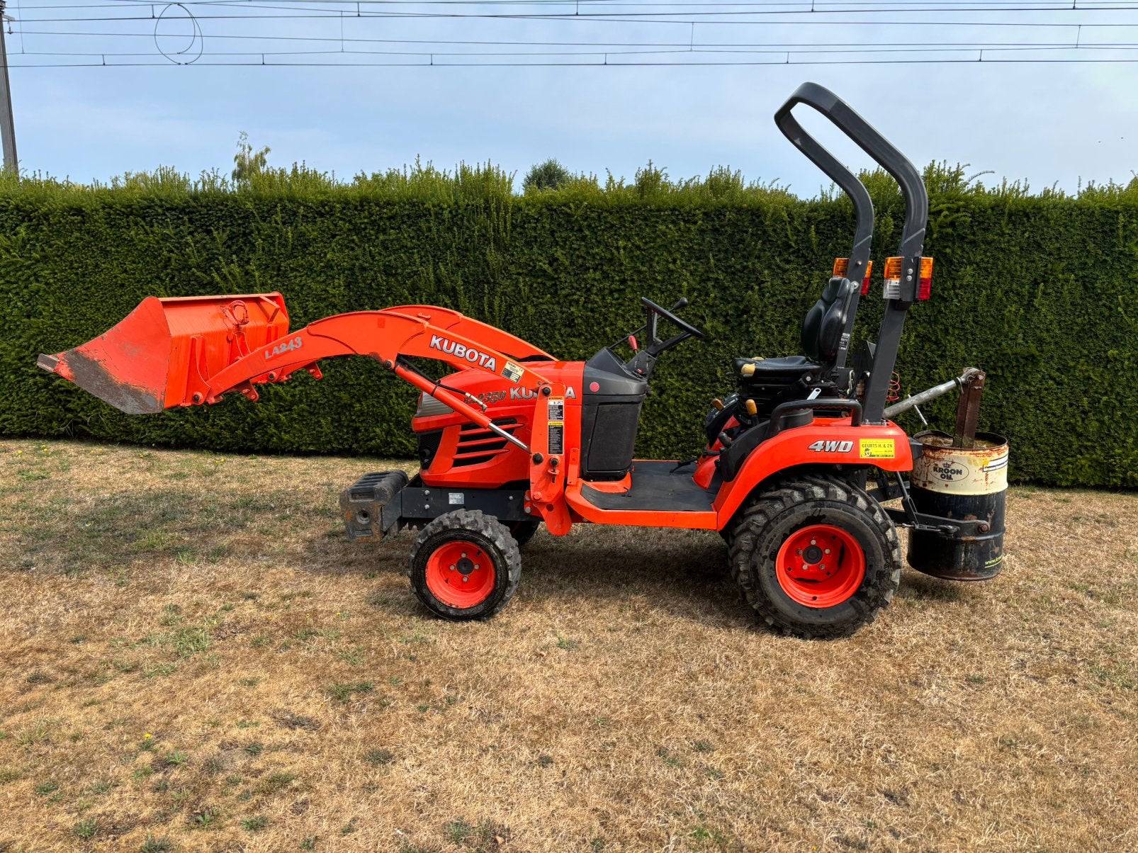 Kubota BX2350, Zakelijke goederen, Ophalen