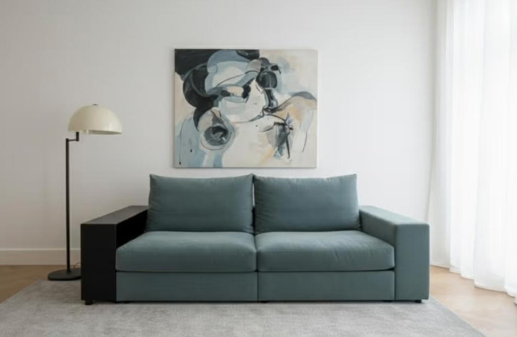 Flexform Groundpiece Sofa, Huis en Inrichting, Zetels | Zetels, Ophalen, Gebruikt, Stof