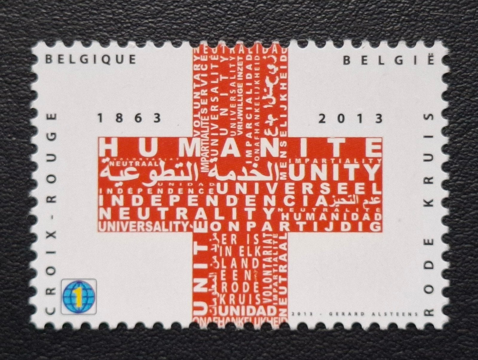 België: OBP 4380 ** Rode Kruis 2013., Postzegels en Munten, Postzegels | Europa | België, Frankeerzegel, Ophalen of Verzenden