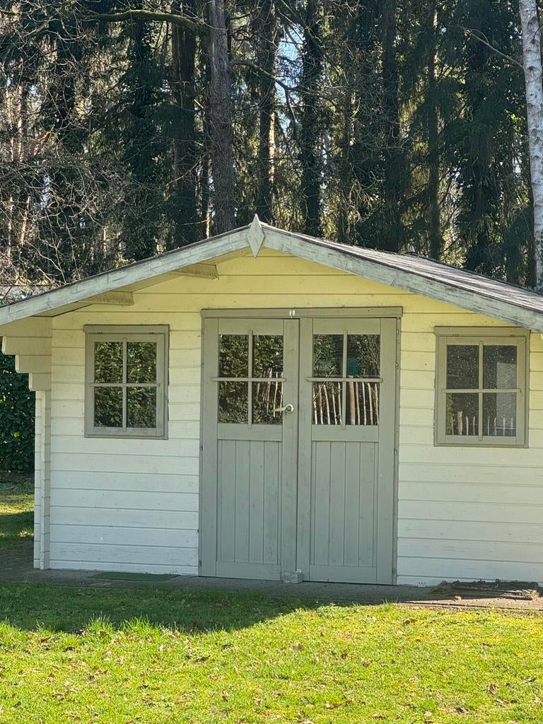 Chalet/Tuinhuis 4m op 3m, Enlèvement, Bois, Abri de jardin