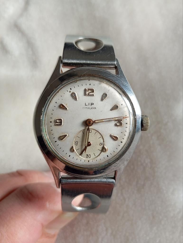 Vintage LIP Himalaya – Mechanisch horloge – 17 jewels, Ophalen, Staal