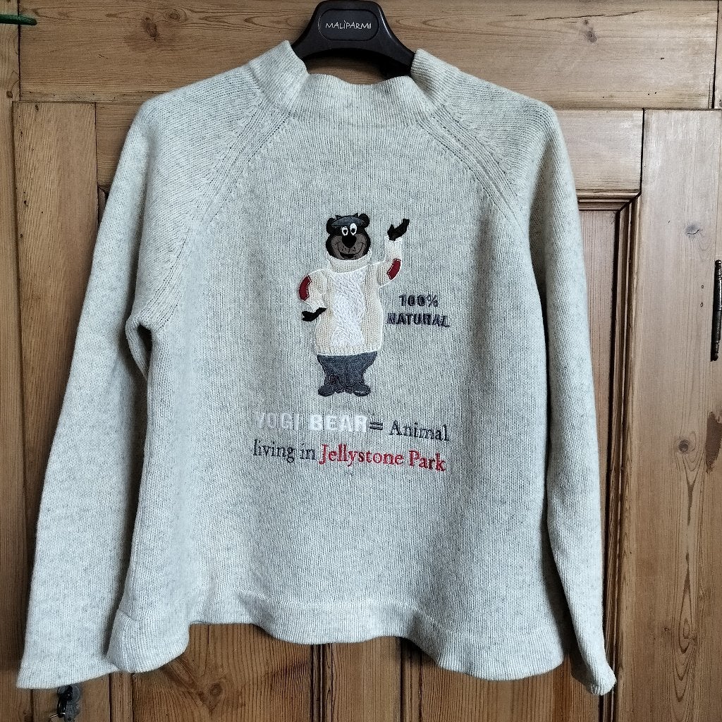 Collectors item Trui van 1998 JC Decastelbajac, Ophalen, Beige, Maat 42/44 (L), JC Decastelbajac