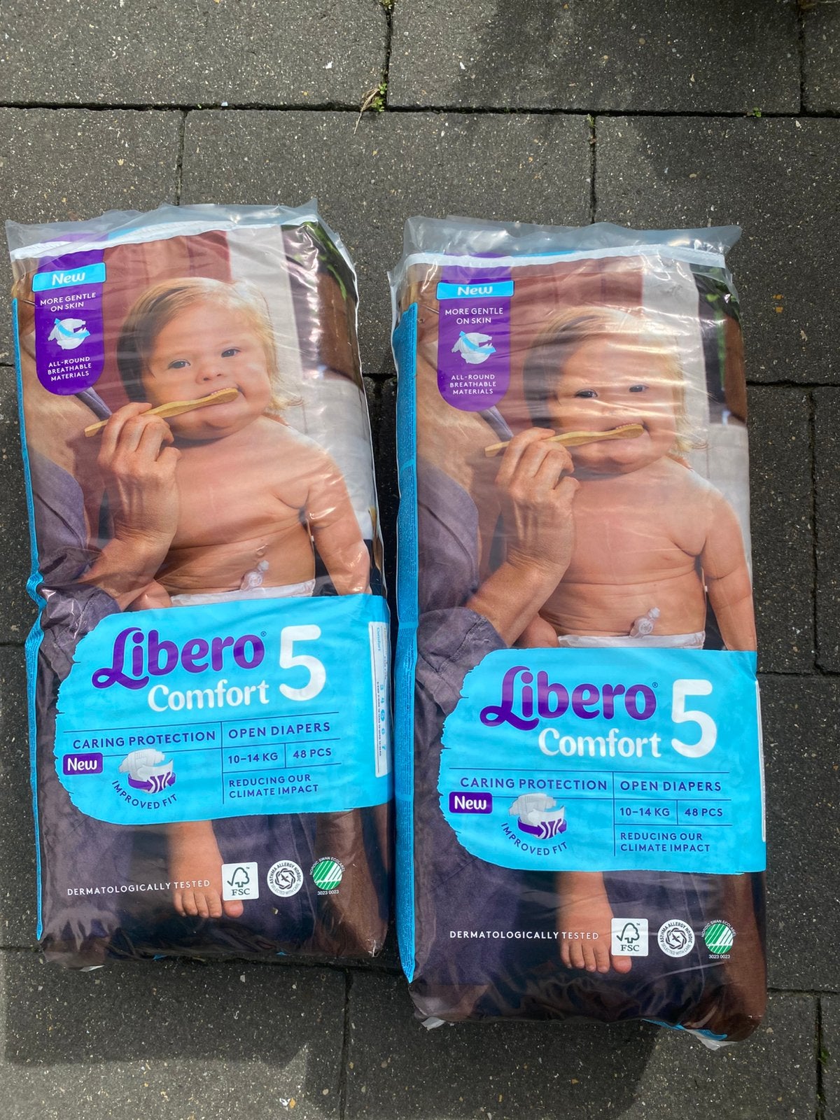 Kinder pampers, Ophalen, Nieuw