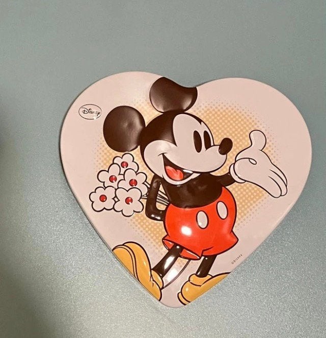 2 blikken dozen Disney Mickey en Minnie Mouse, Verzamelen, Ophalen of Verzenden, Zo goed als nieuw