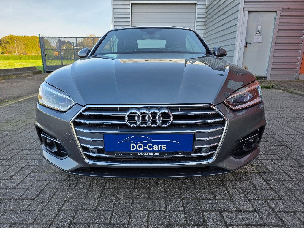 Audi A5 Cabriolet 40 TFSI - 190 ch - automatique S-Tronic, Autos, Audi, Cuir, Argent ou Gris, Entreprise, Cabriolet