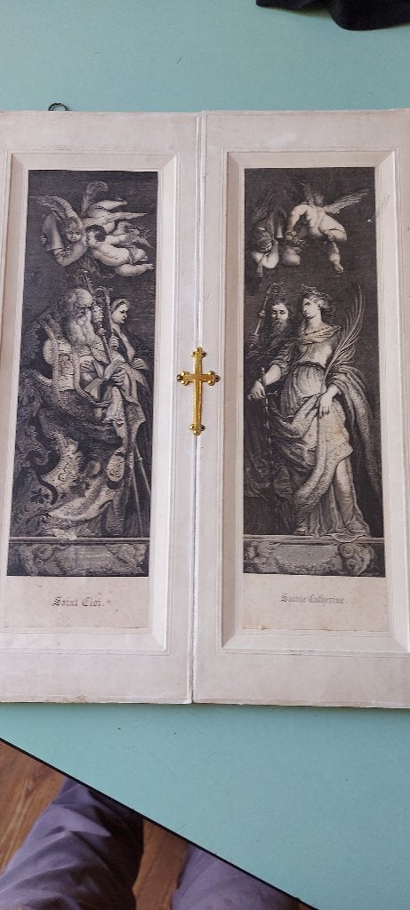 Drieluik De kruisoprichting door Rubens, Ophalen