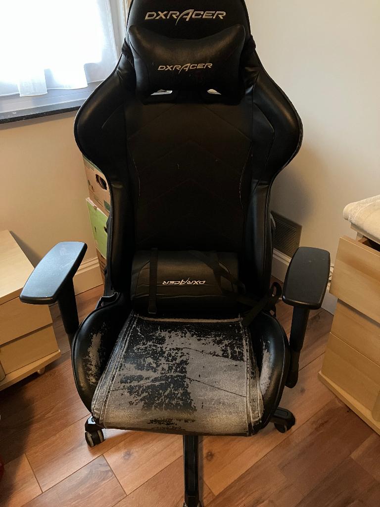 Dx racer Chaise de bureau Gamer gaming, Maison & Meubles, Chaises de bureau, Chaise de bureau de gaming, Enlèvement, Utilisé, Chaise de bureau