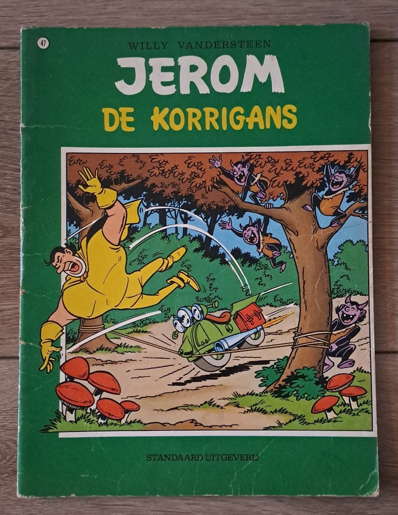 47 - Jerom - De Korrigans, Boeken, Gelezen, Willy vandersteen, Eén stripboek, Ophalen of Verzenden