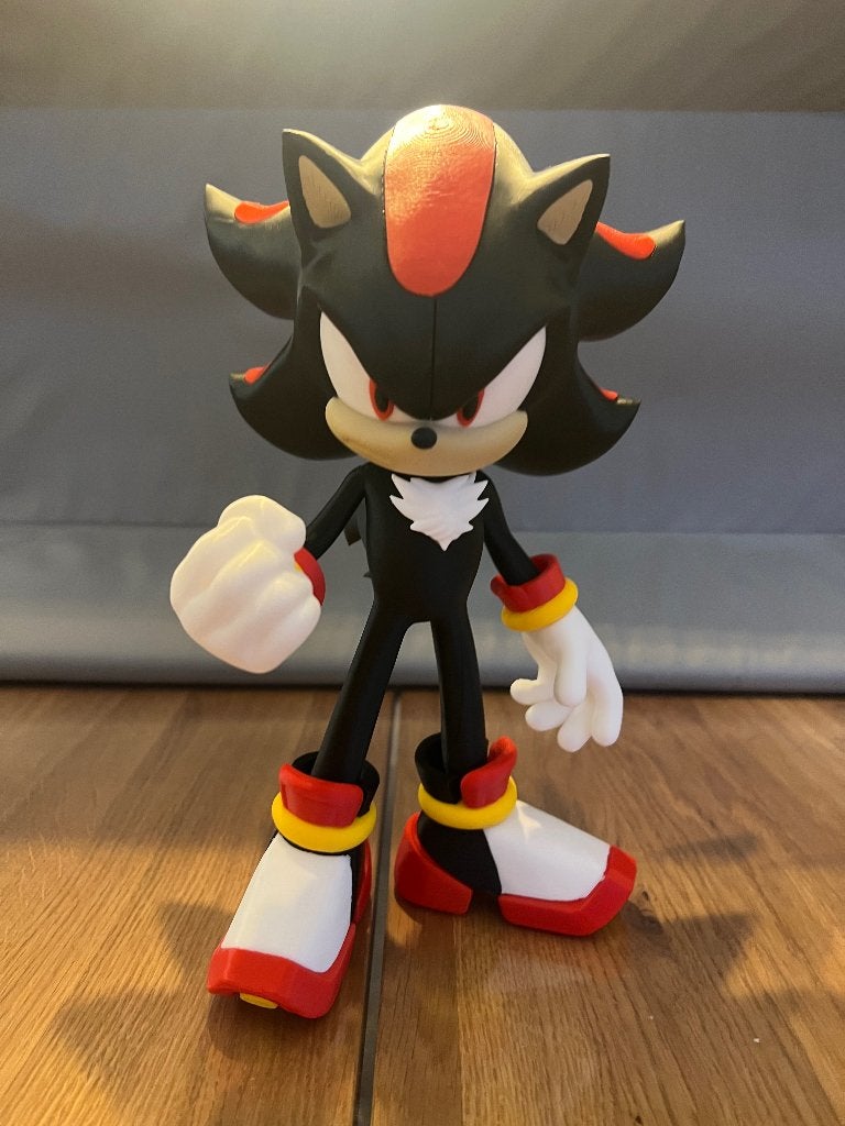3d geprint sonic shadow, Verzenden, Nieuw, Fantasy