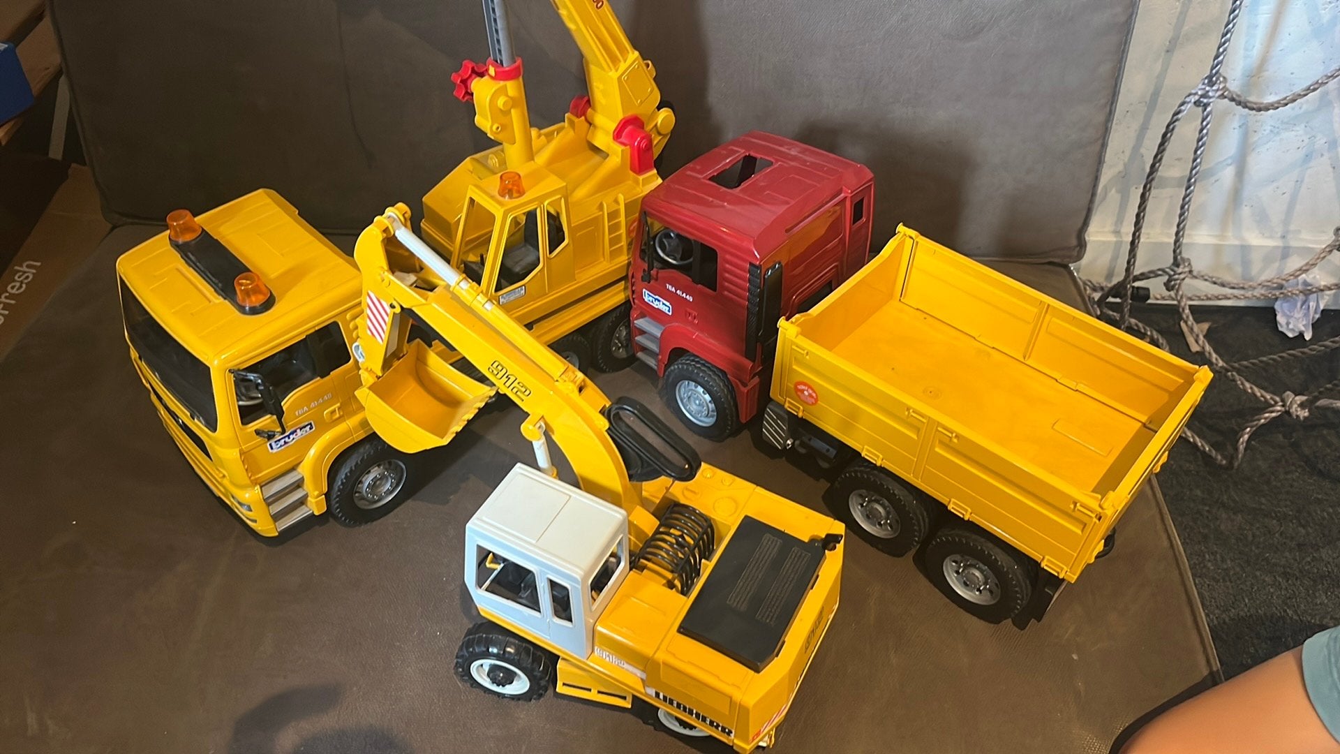Brudor en liebherr, Ophalen, Gebruikt