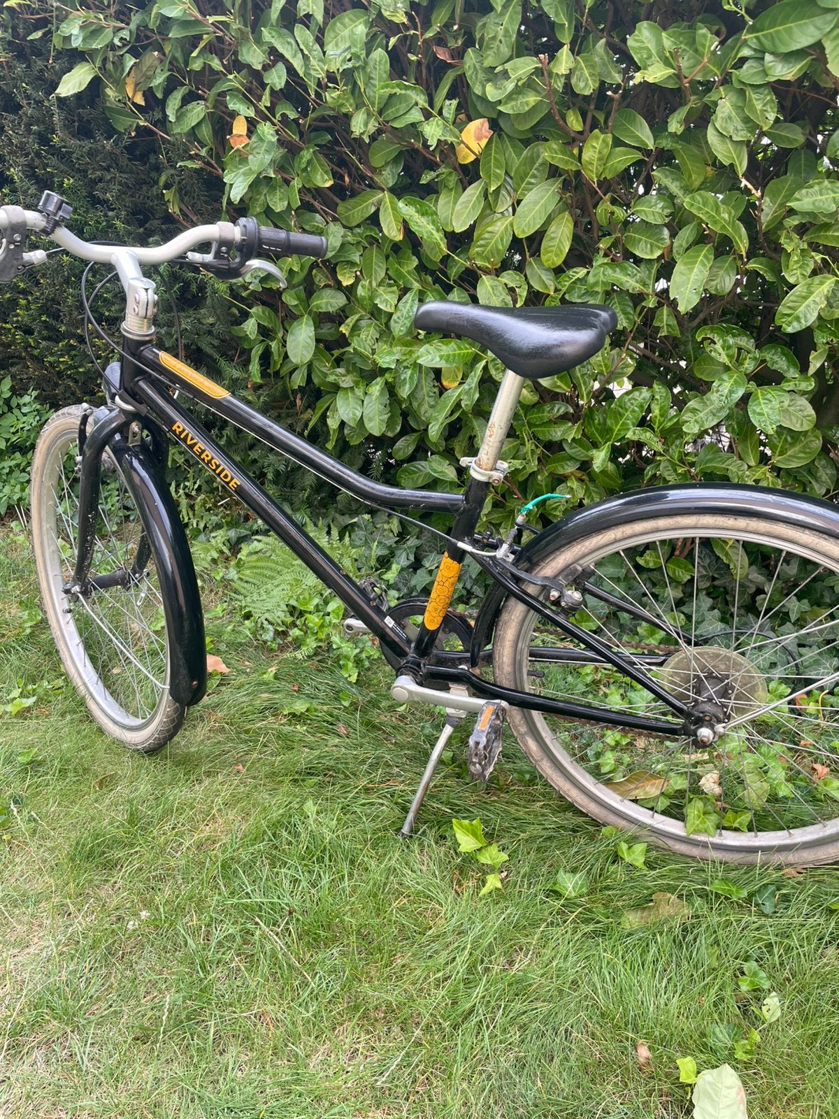 Decathlon Riverside 500 - 24 inch kinderfiets, Ophalen, 24 inch of meer, Velgrem, V-brakes