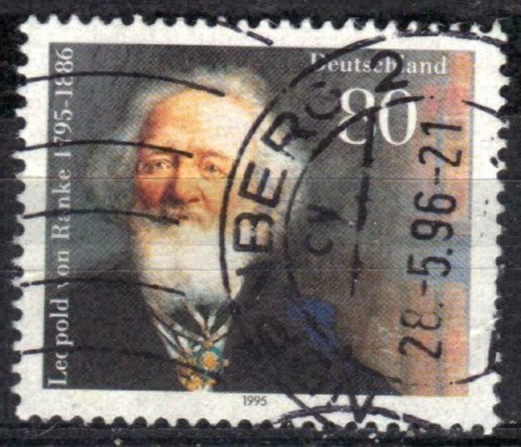 Allemagne 1995 - Yvert 1658 - Leopold von Ranke (ST), Timbres & Monnaies, Timbres | Europe | Allemagne, Envoi, Affranchi